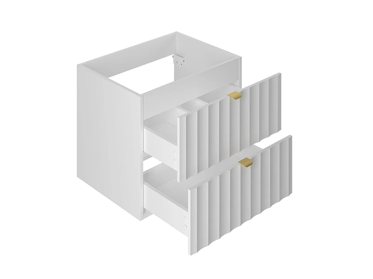 Meuble sous-vasque 120cm Lexa Blanc