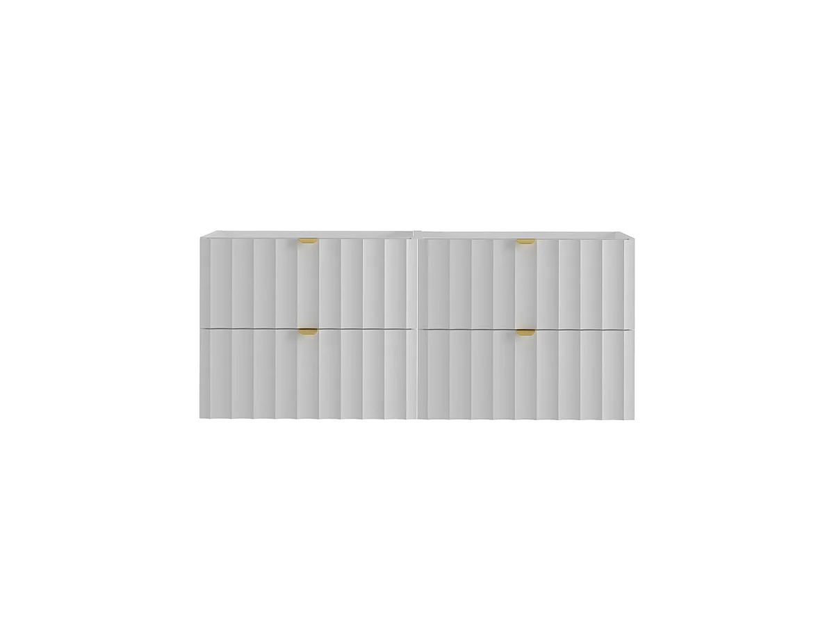 Meuble sous-vasque 120cm Lexa Blanc