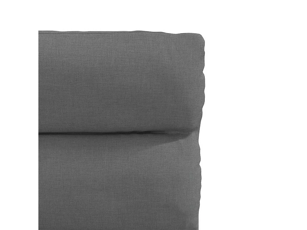 Eetkamerstoelen 4 stukkenstof donkergrijs