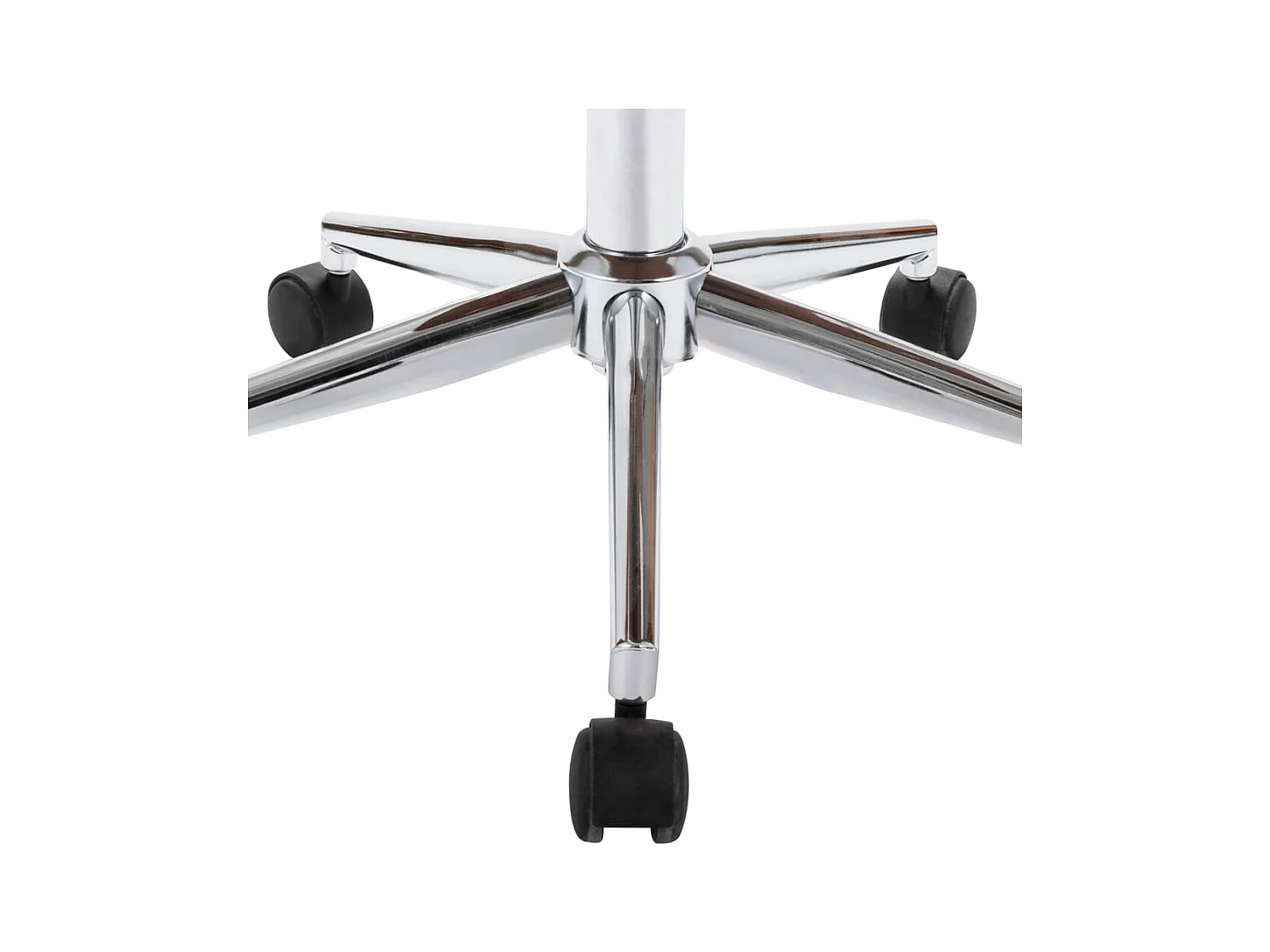 Chaises pivotantes à manger lot de 4 blanc similicuir