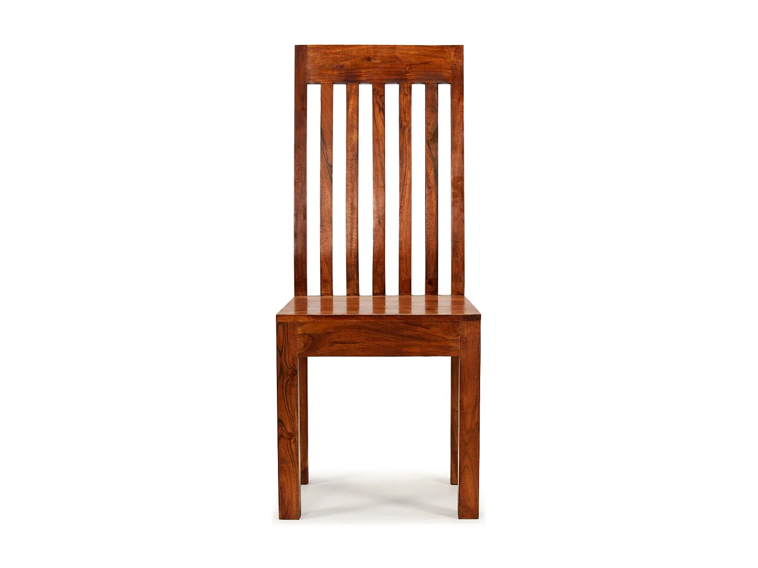 Eetkamerstoelen 4 st massief hout modern