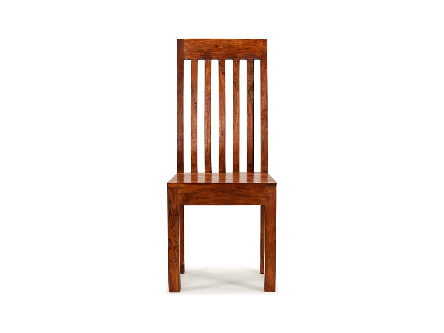 Chaises à manger lot de 4 bois massif avec finition