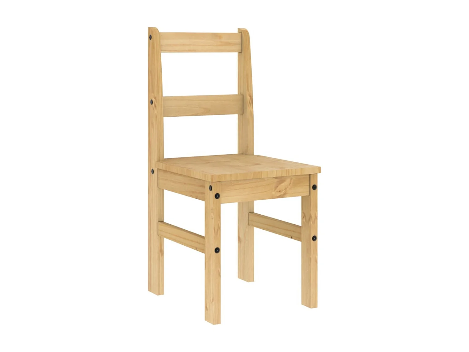 Sillas de comedor Panama 2 unidades madera maciza pino 40x46x90 cm