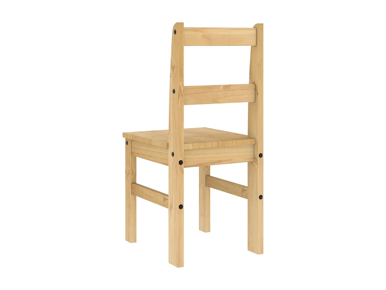 Chaises à manger lot de 2 Panama 40x46x90 cm bois massif de pin