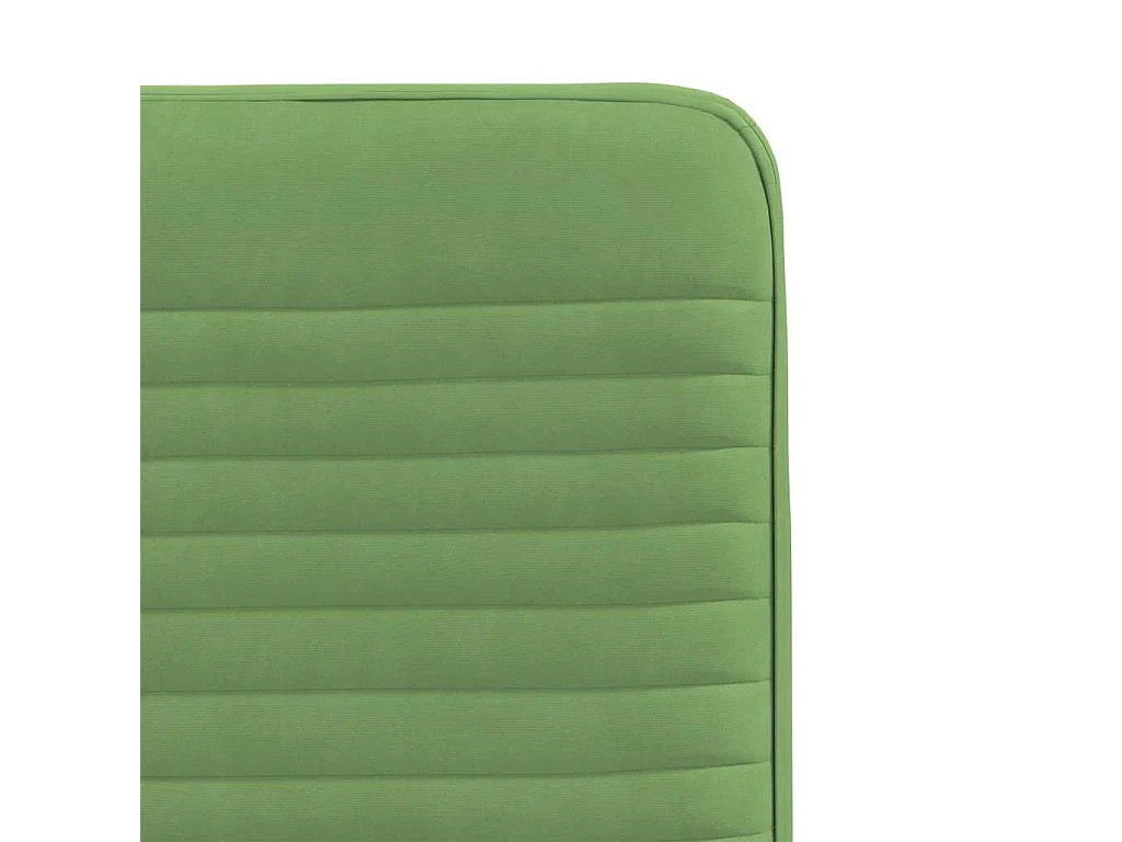 Chaises à manger lot de 4 vert clair velours