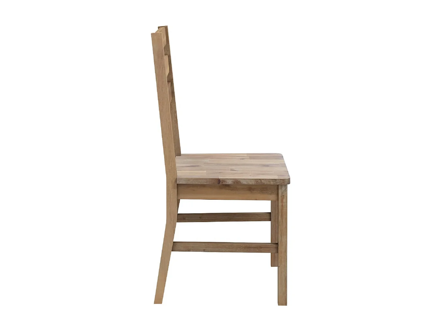 Eetkamerstoelen 4 st massief acaciahout