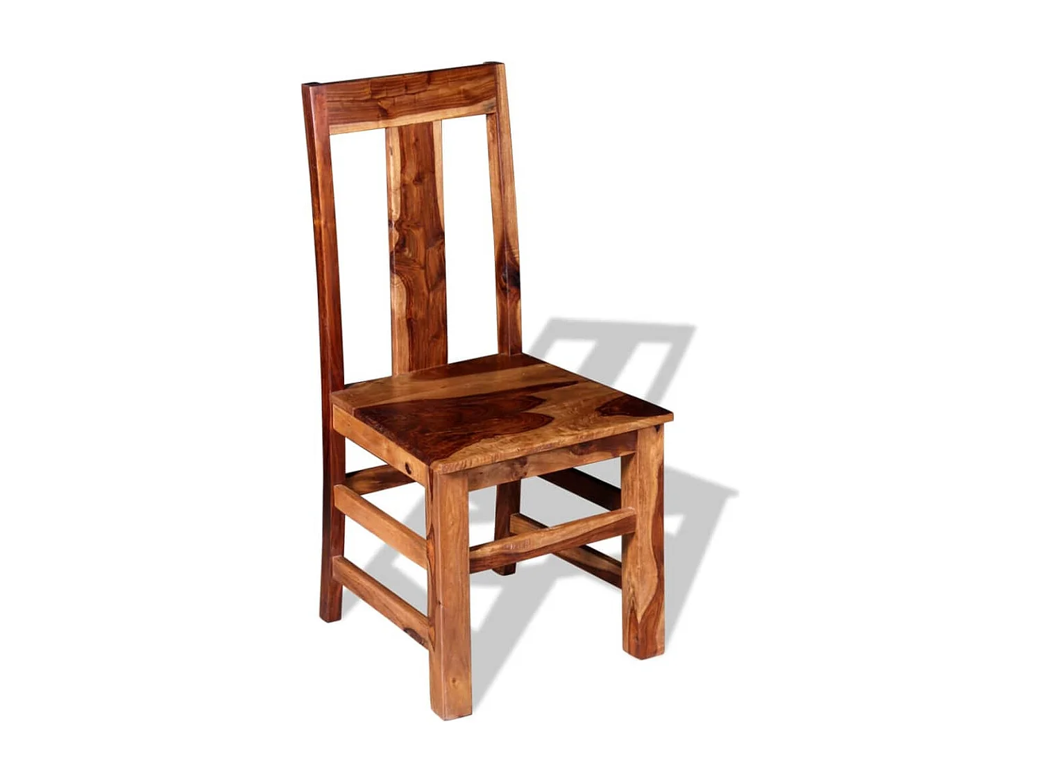 Chaise à manger lot de 4 bois massif de Sesham