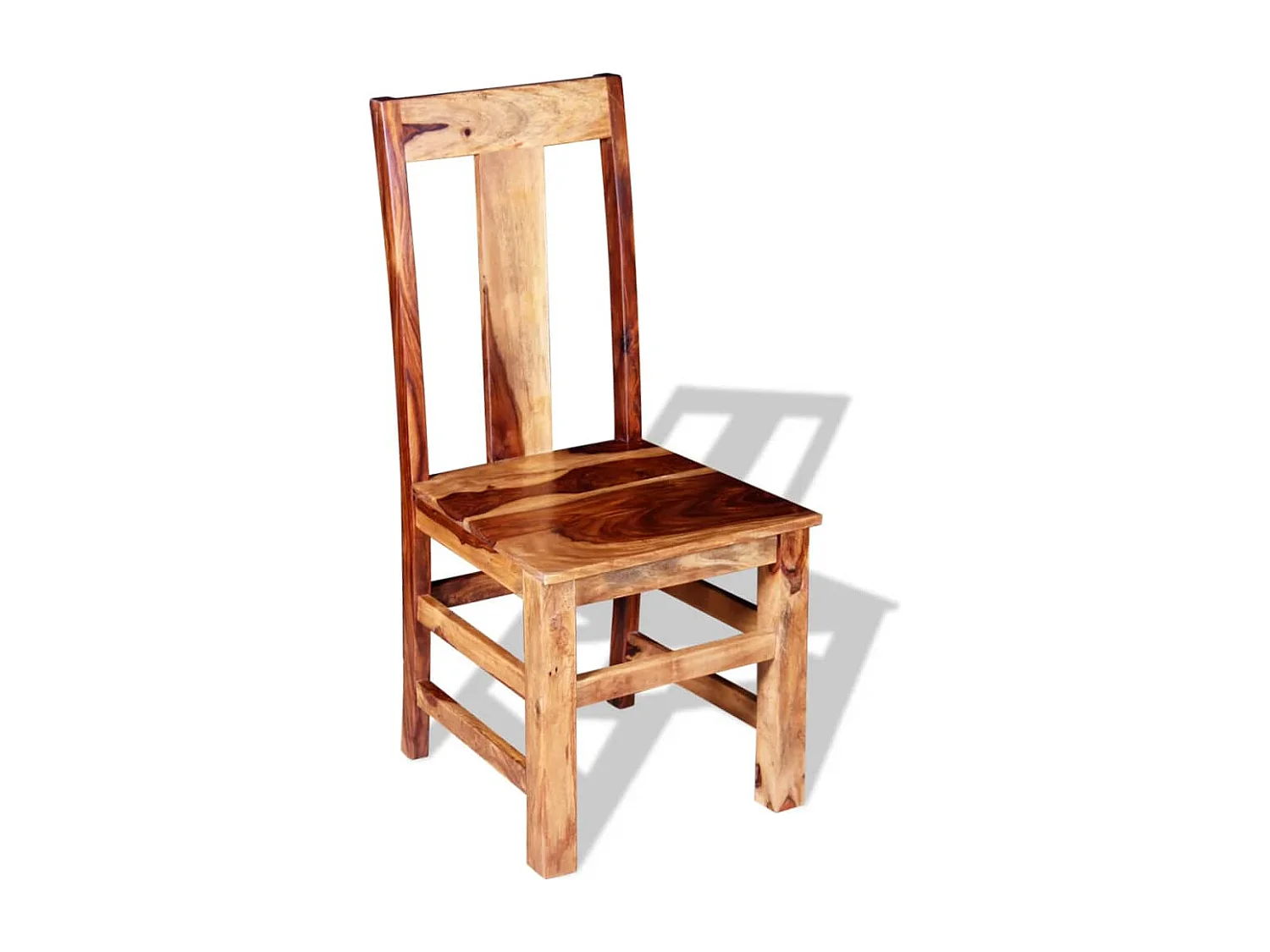 Chaise à manger lot de 4 bois massif de Sesham