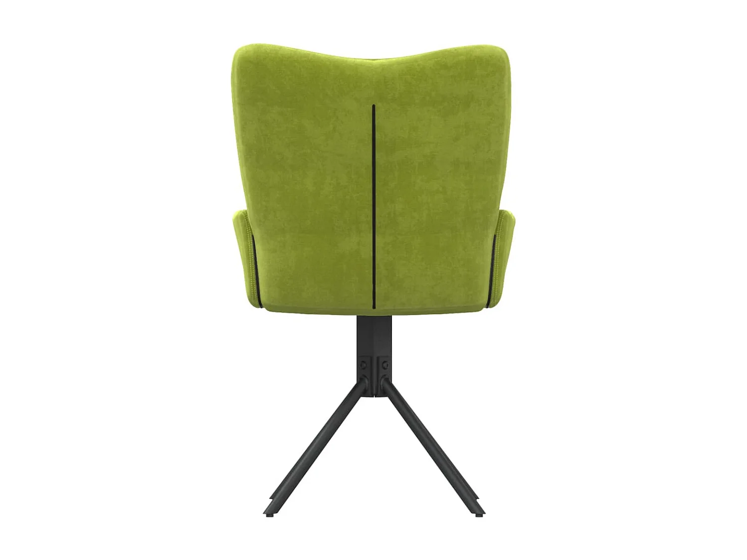 Sillas de comedor giratorias 2 unidades terciopelo verde claro