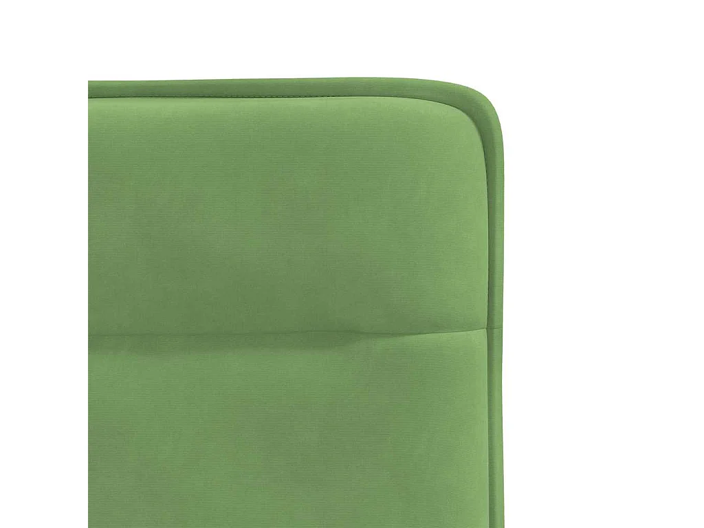 Eetkamerstoelen 4 stukkenfluweel lichtgroen