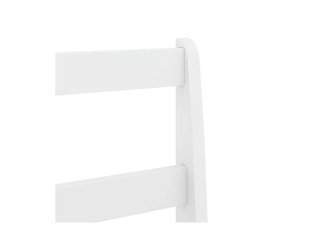 Cadeiras de jantar 2 peças Panama 40x46x90 cm pinho maciço branco