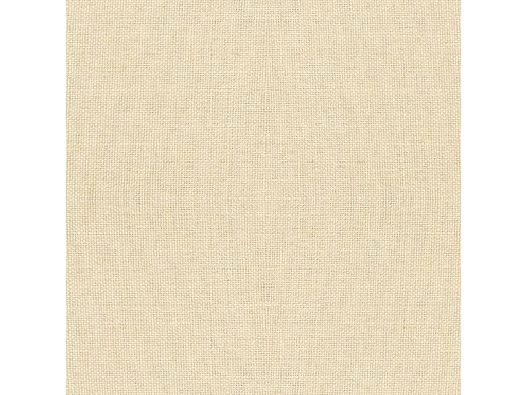 Chaises pivotantes à manger lot de 4 Crème Tissu