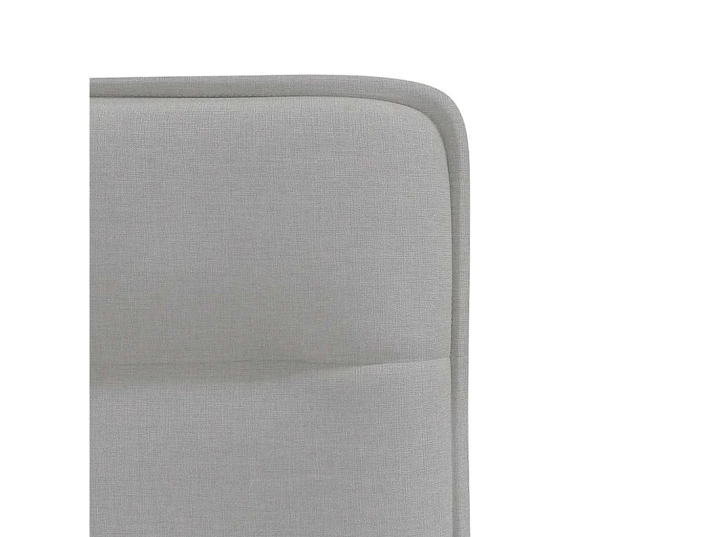 Chaises à manger lot de 4 gris nuage tissu