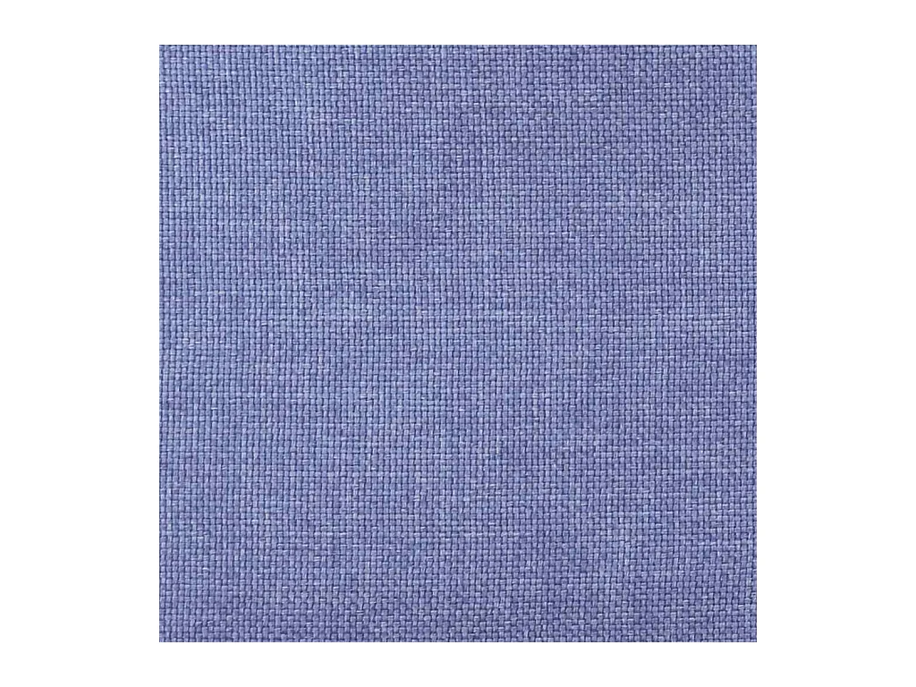 Chaises à manger lot de 4 bleu jean tissu