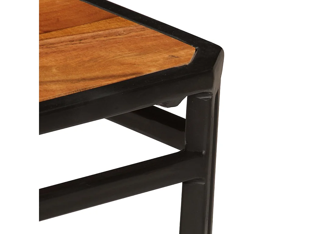 Eetkamerstoelen 4 st massief acaciahout