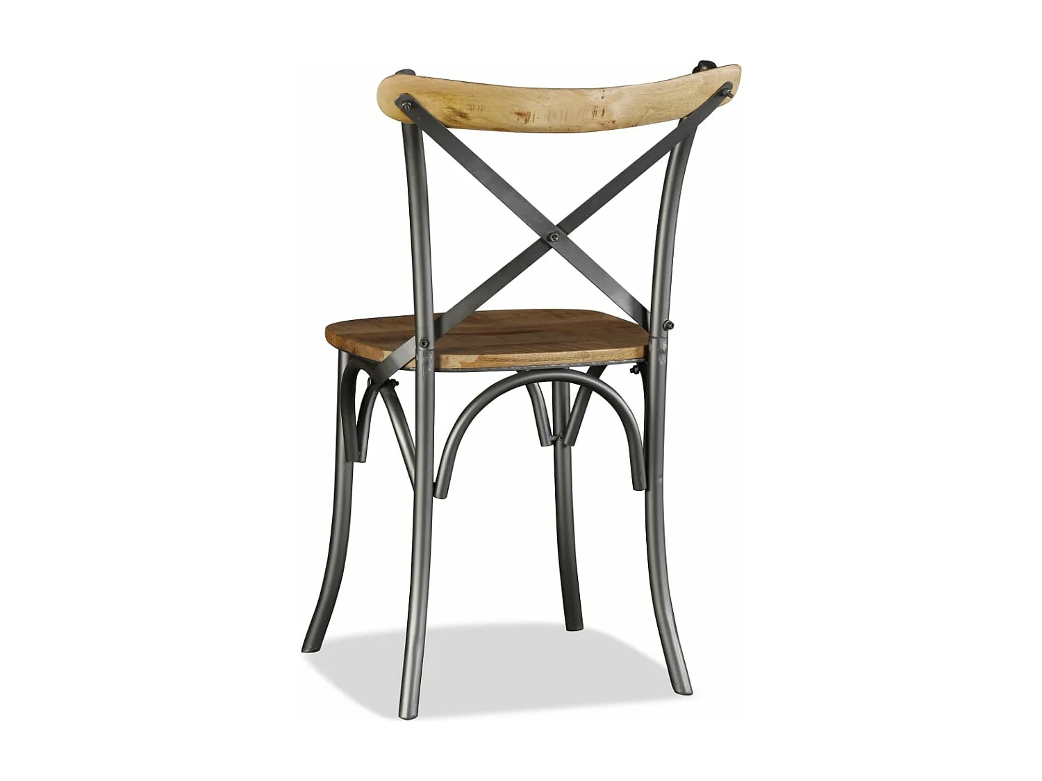 Sillas de comedor 2 unidades madera maciza de mango