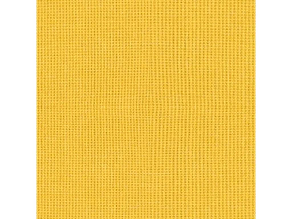 Chaises pivotantes à manger lot de 2 jaune moutarde tissu