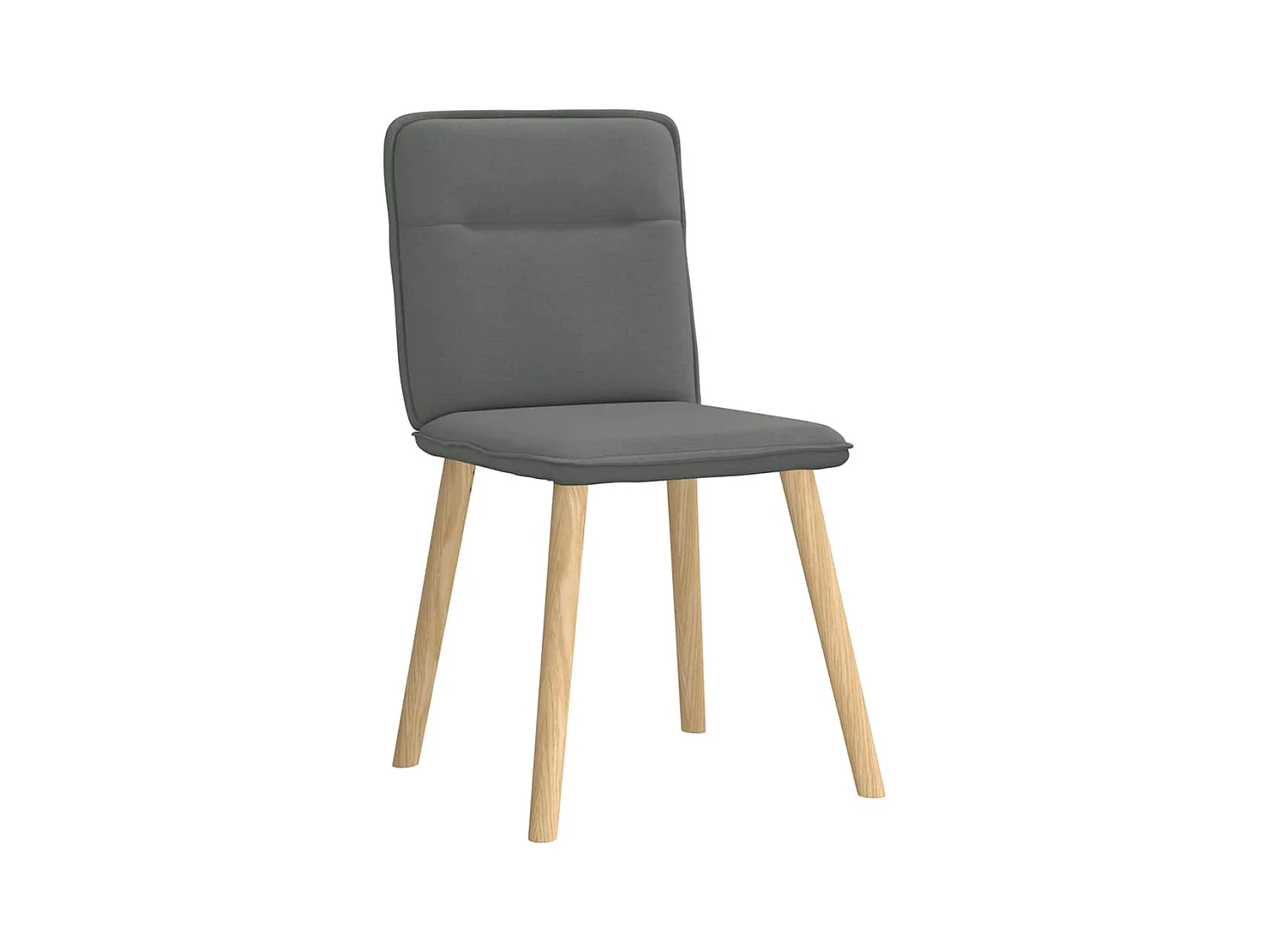 Sillas de comedor giratorias 4 unidades tela gris oscuro