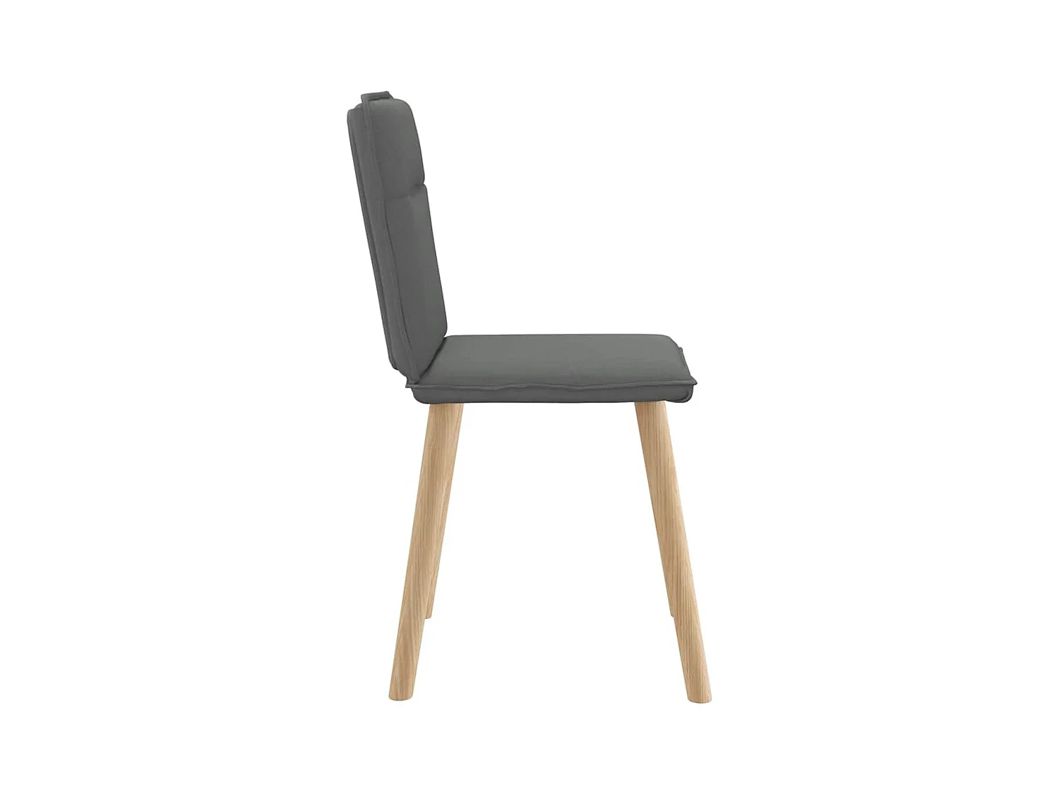 Sillas de comedor giratorias 4 unidades tela gris oscuro