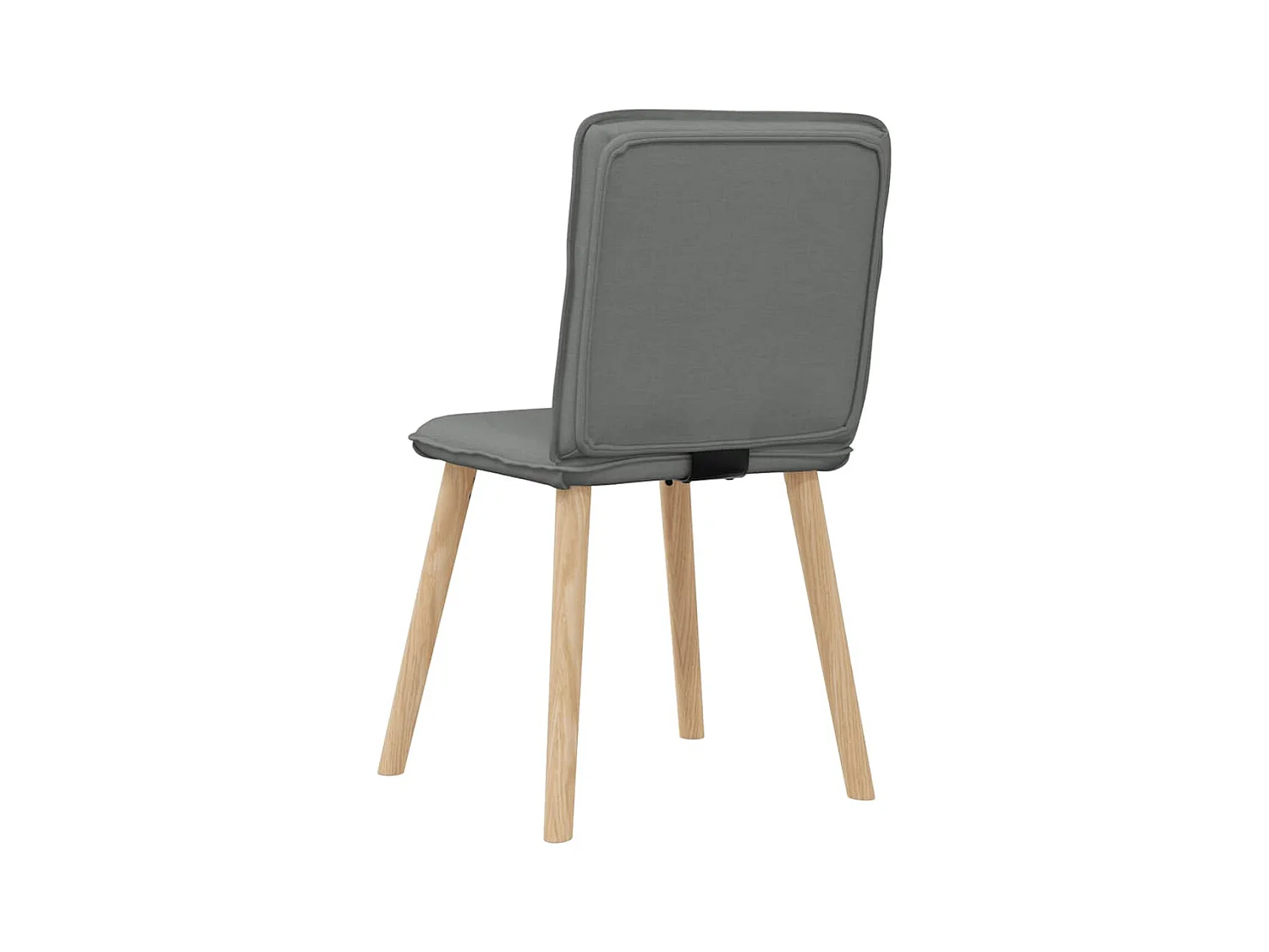 Sillas de comedor giratorias 4 unidades tela gris oscuro