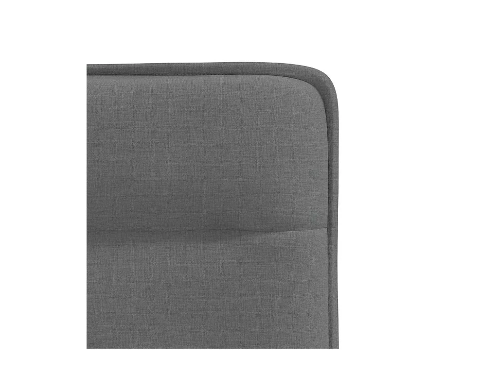Sillas de comedor giratorias 4 unidades tela gris oscuro