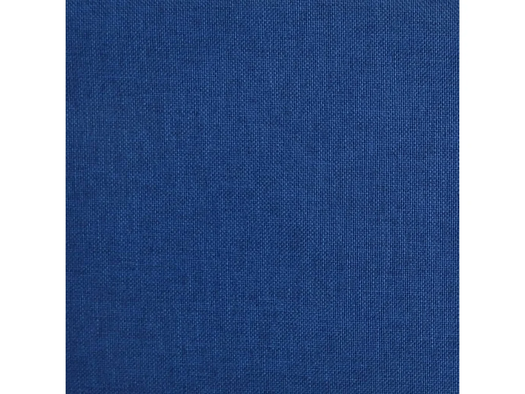 Cadeiras de jantar giratórias 4 peças tecido azul