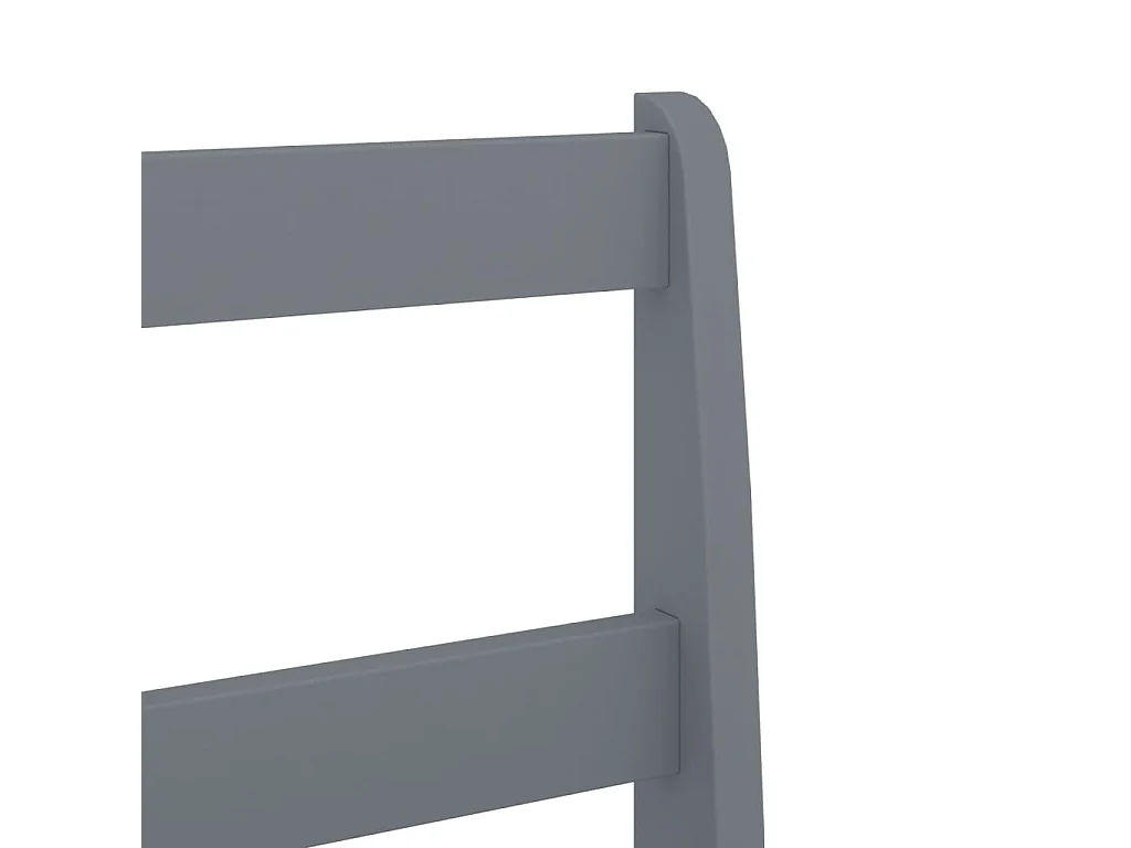 Eetkamerstoelen 2 st Panama 40x46x90 cm grenenhout grijs