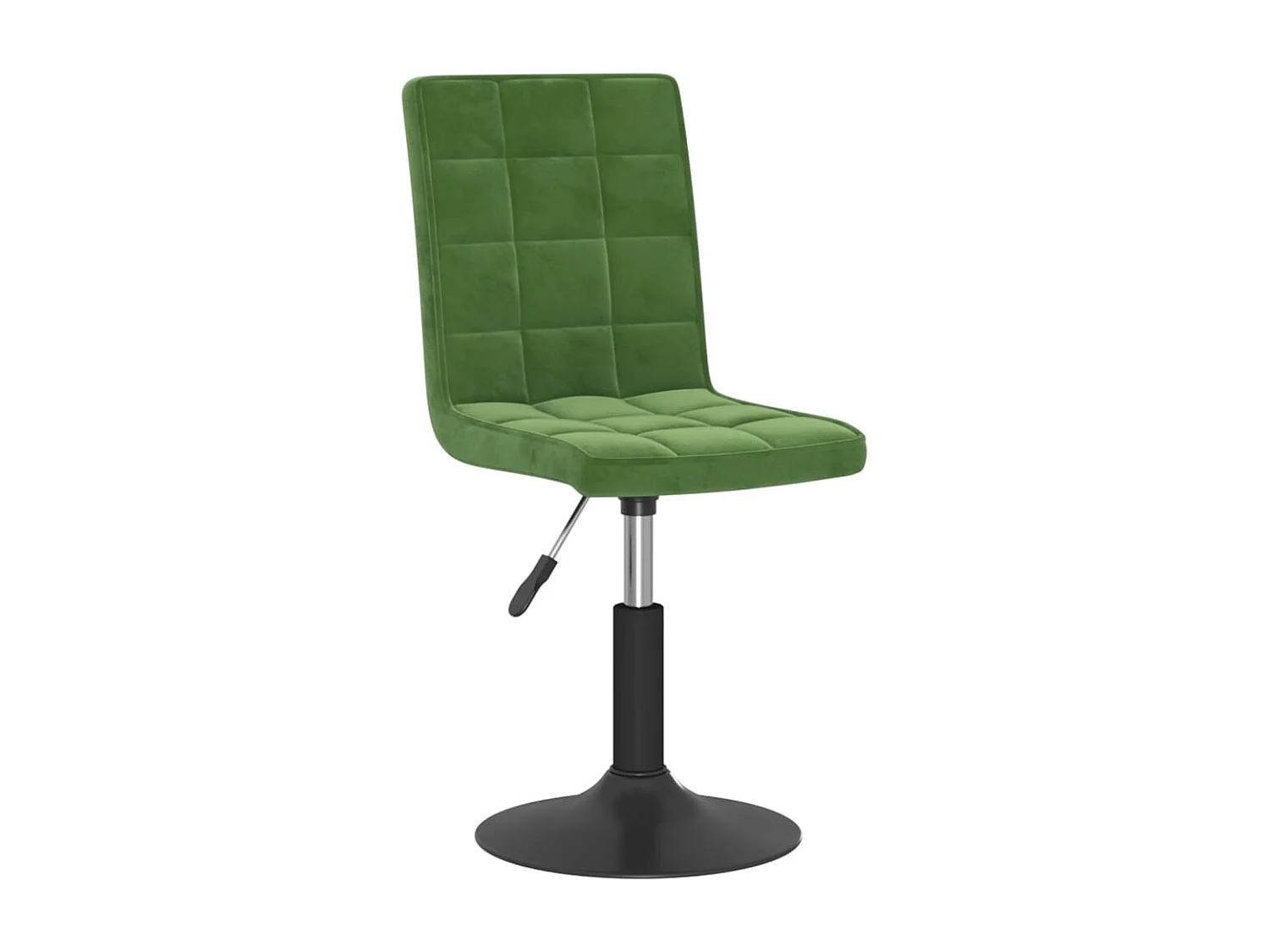 Eetkamerstoelen draaibaar 4 stukkenfluweel donkergroen