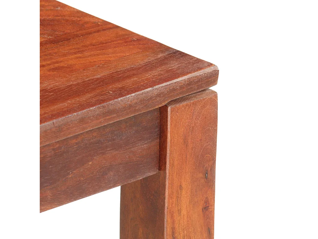 Eetkamerstoelen 4 st massief mangohout