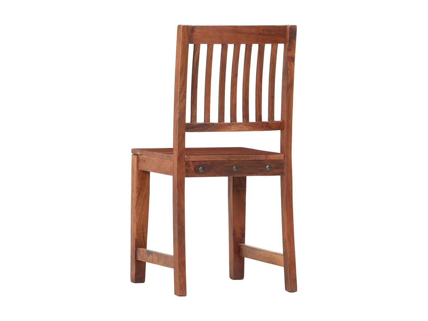 Chaises à manger lot de 4 bois solide de manguier