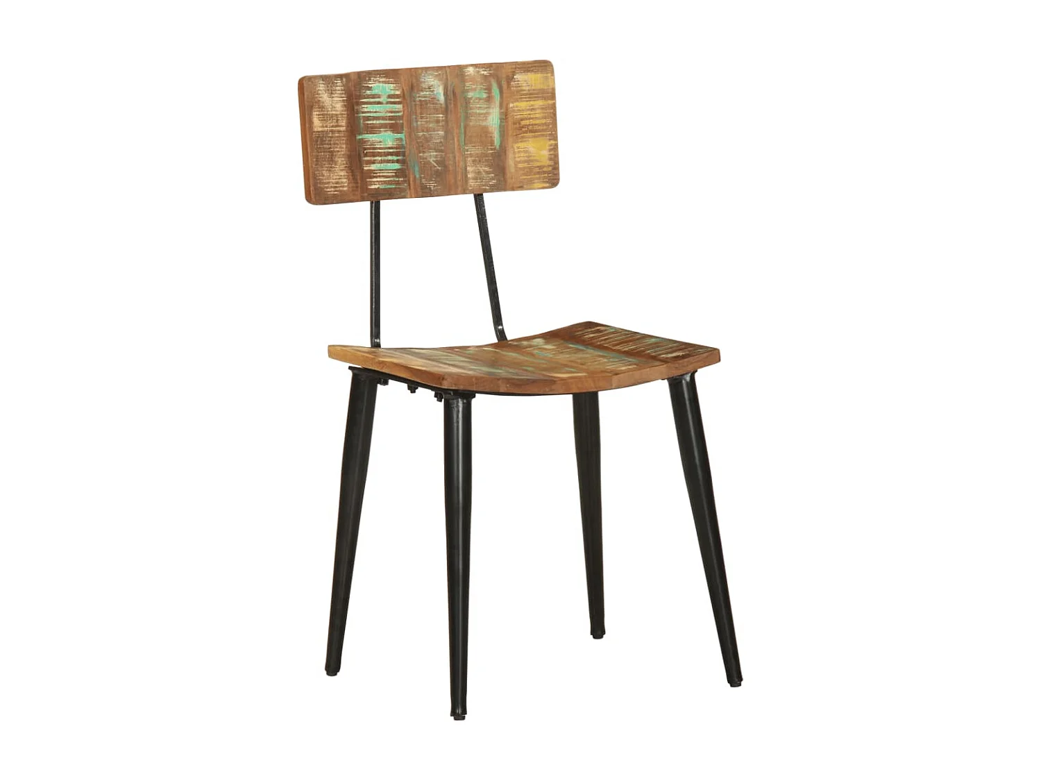 Chaises de salle à manger 2 pièces Bois de récupération solide