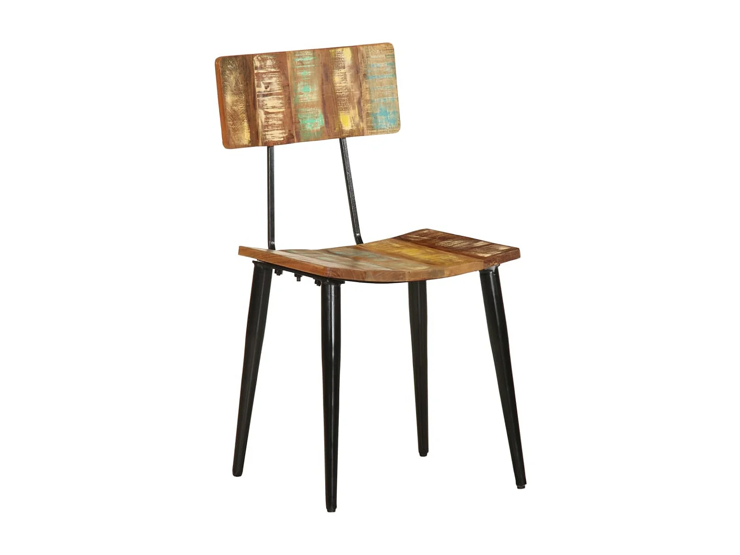 Chaises de salle à manger 2 pièces Bois de récupération solide