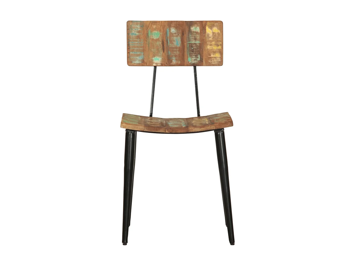 Chaises de salle à manger 2 pièces Bois de récupération solide