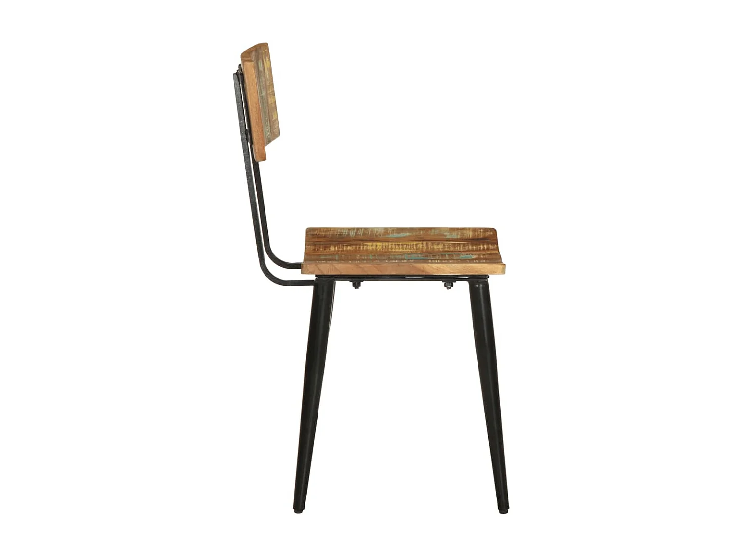 Chaises de salle à manger 2 pièces Bois de récupération solide