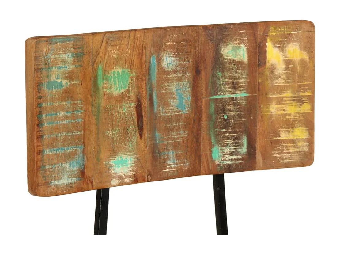 Chaises de salle à manger 2 pièces Bois de récupération solide