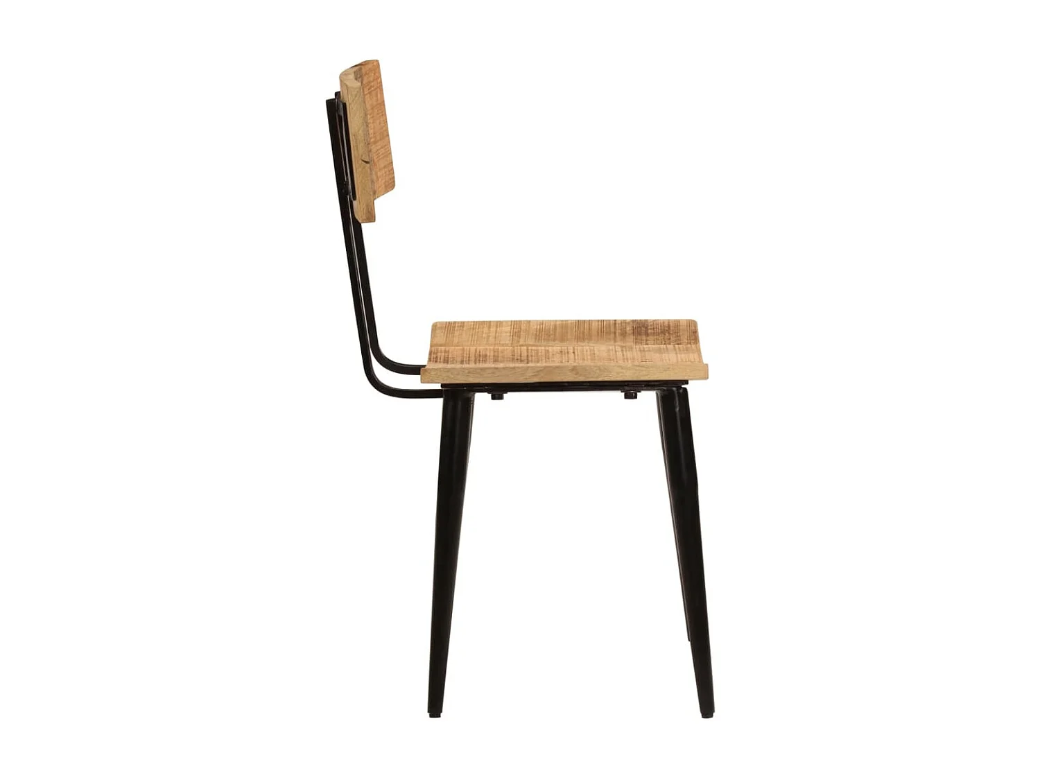 Sillas de comedor 2 unidades madera maciza de mango 44x40x80 cm