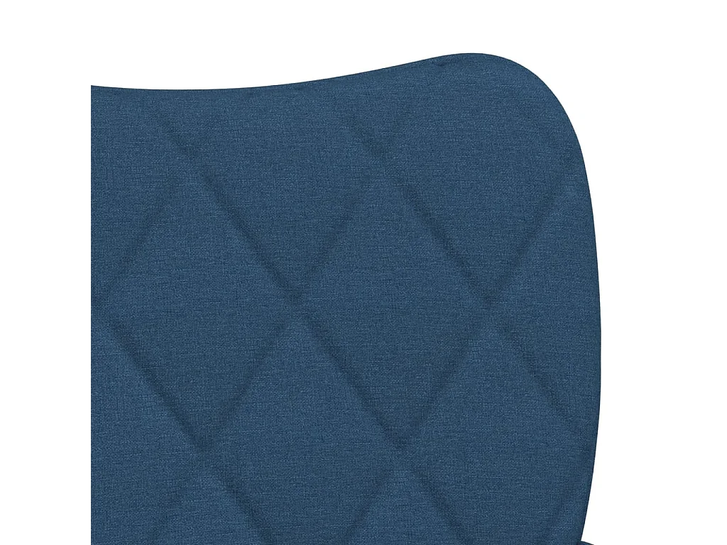 Sillas de comedor 2 unidades tela azul