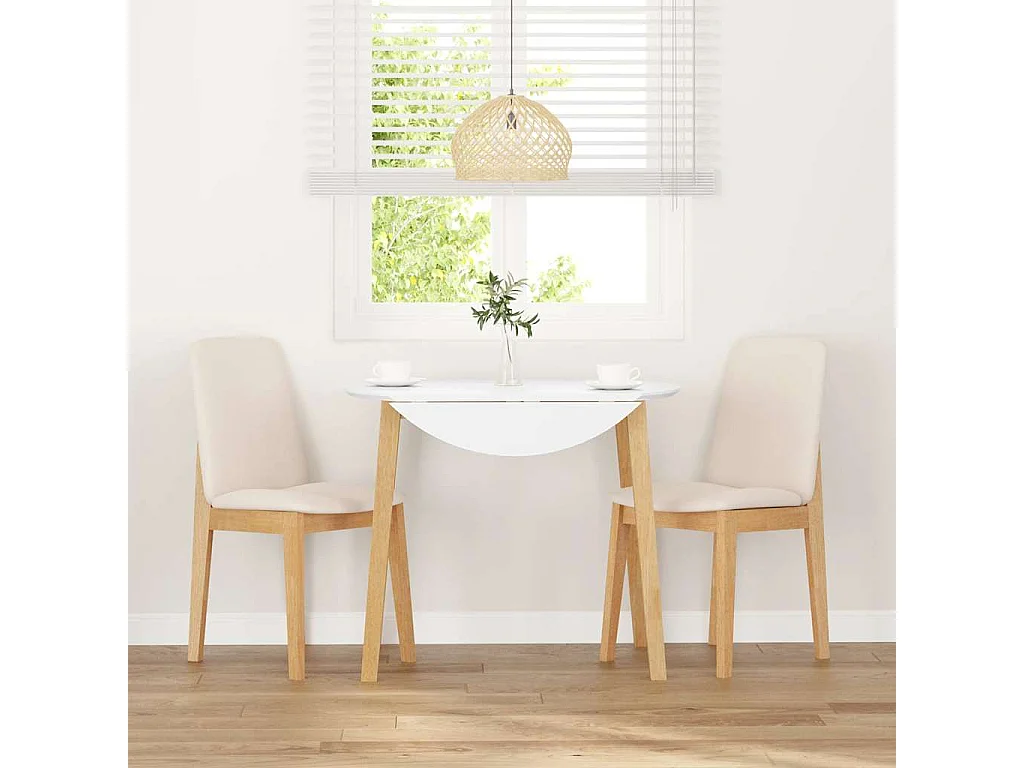 Sillas de comedor con cojines 2 unidades madera maciza caucho