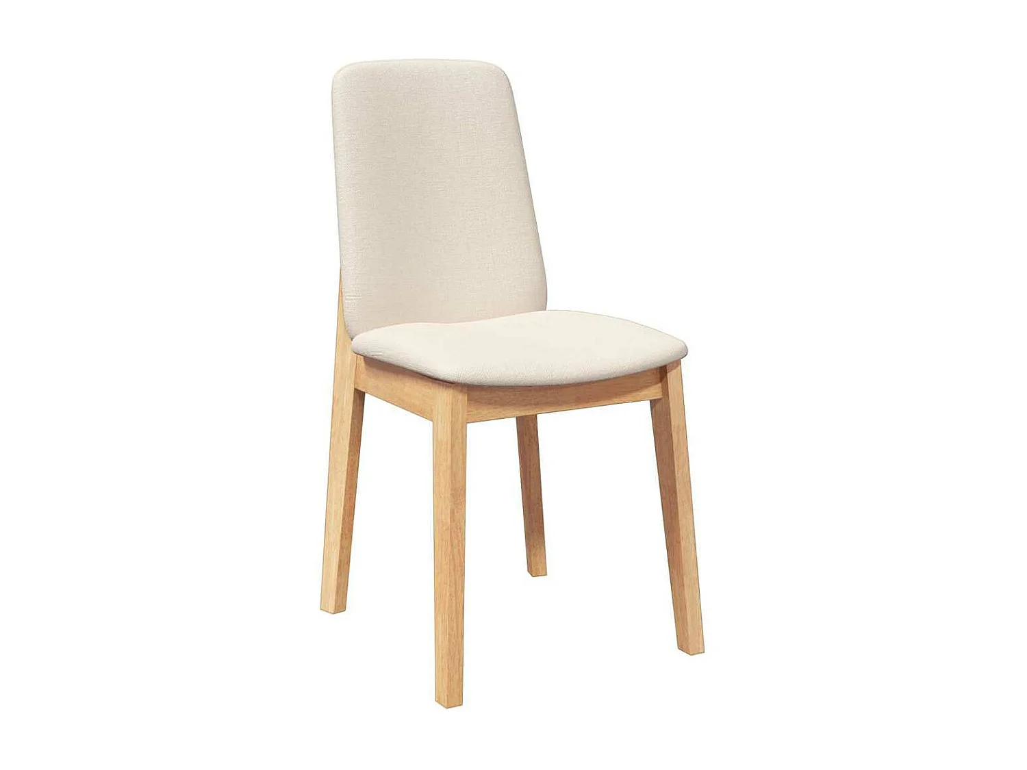 Sillas de comedor con cojines 2 unidades madera maciza caucho