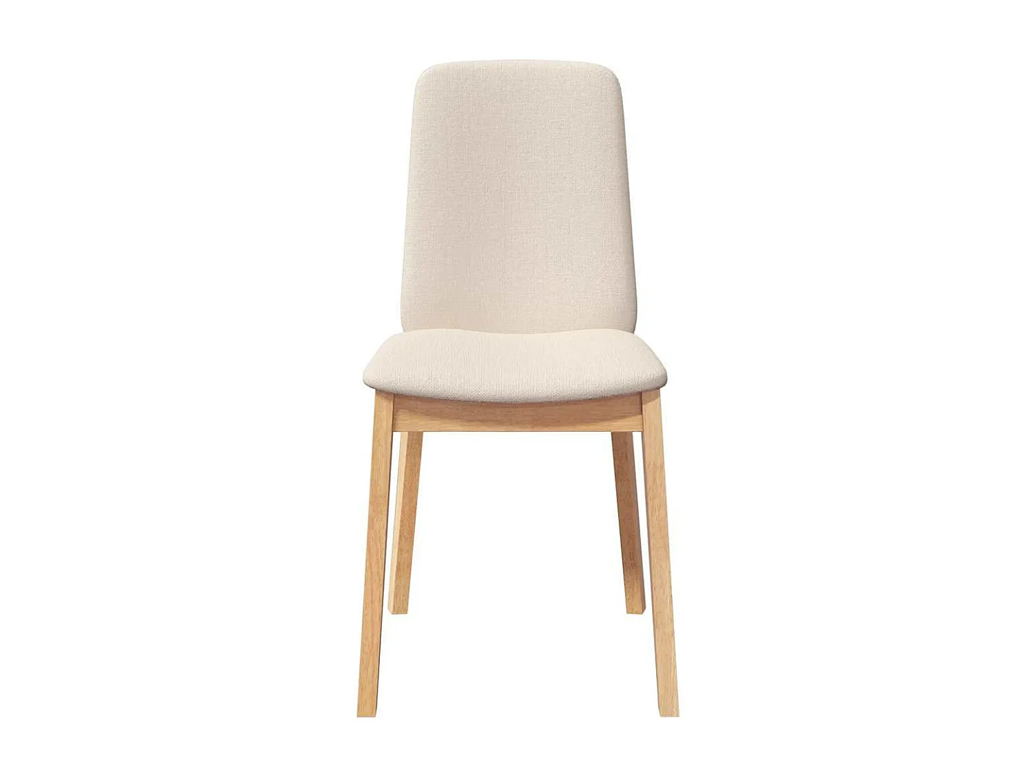 Sillas de comedor con cojines 2 unidades madera maciza caucho