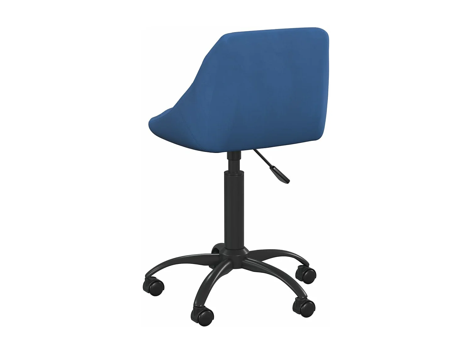 Chaise de salle à manger Bleu Velours