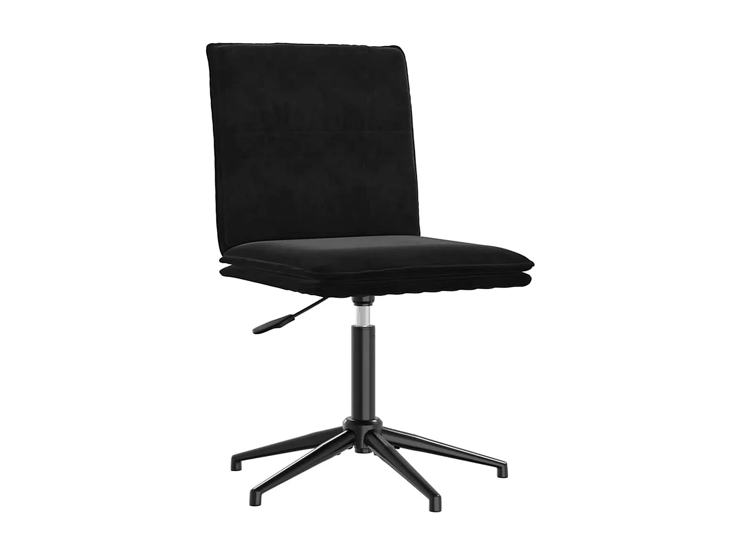 Chaise à manger Noir Velours