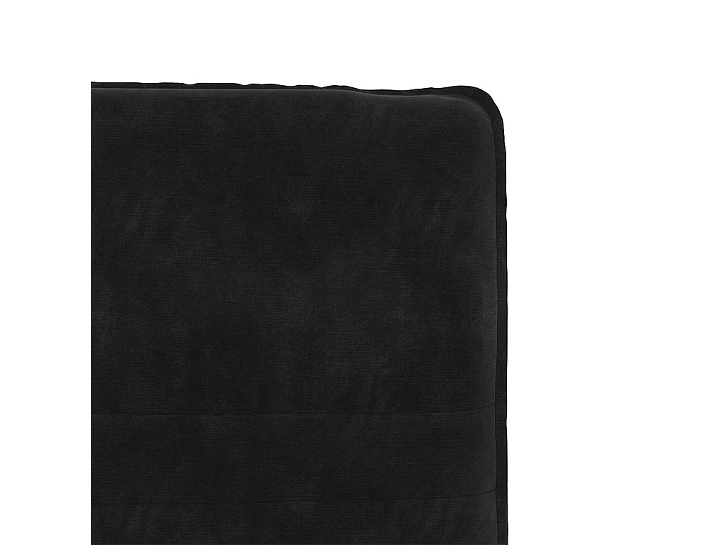 Chaise à manger Noir Velours