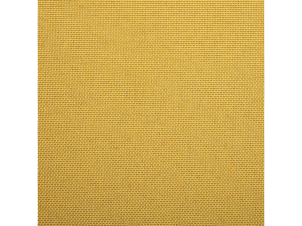 Silla de comedor giratoria tela amarillo