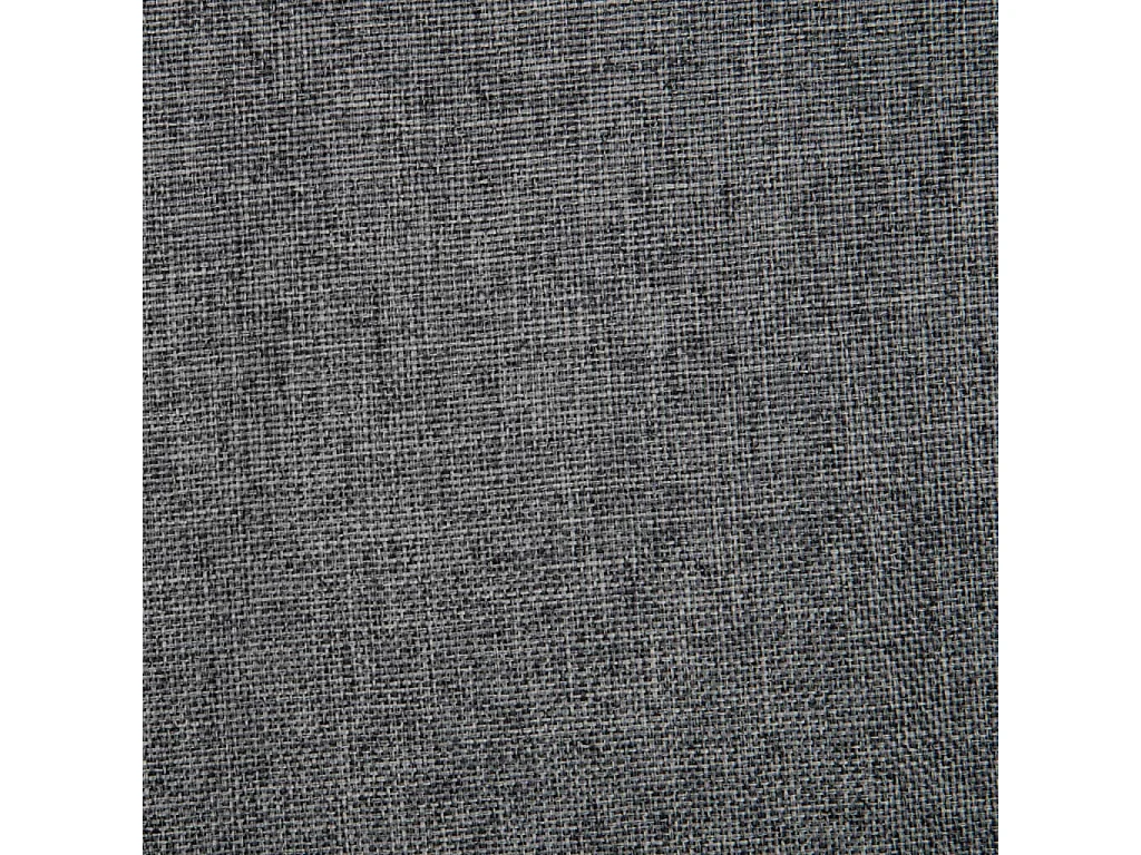 Silla de comedor giratoria tela gris oscuro