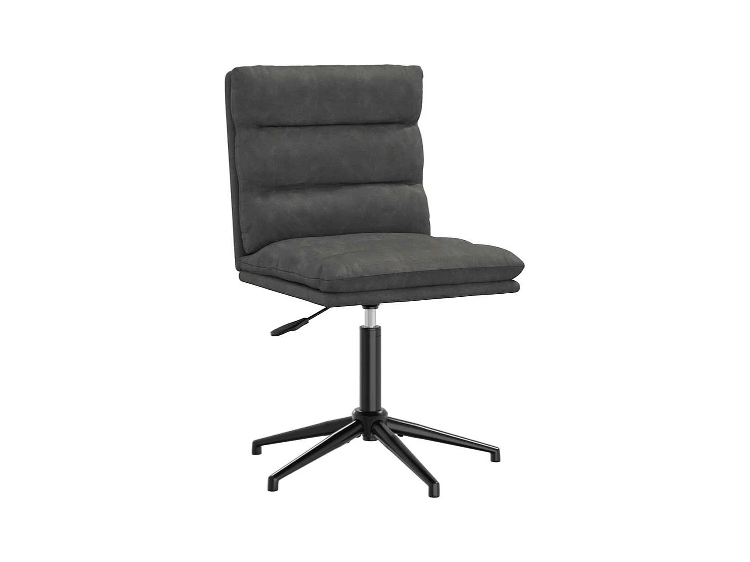 Chaise de salle à manger Noir Similicuir