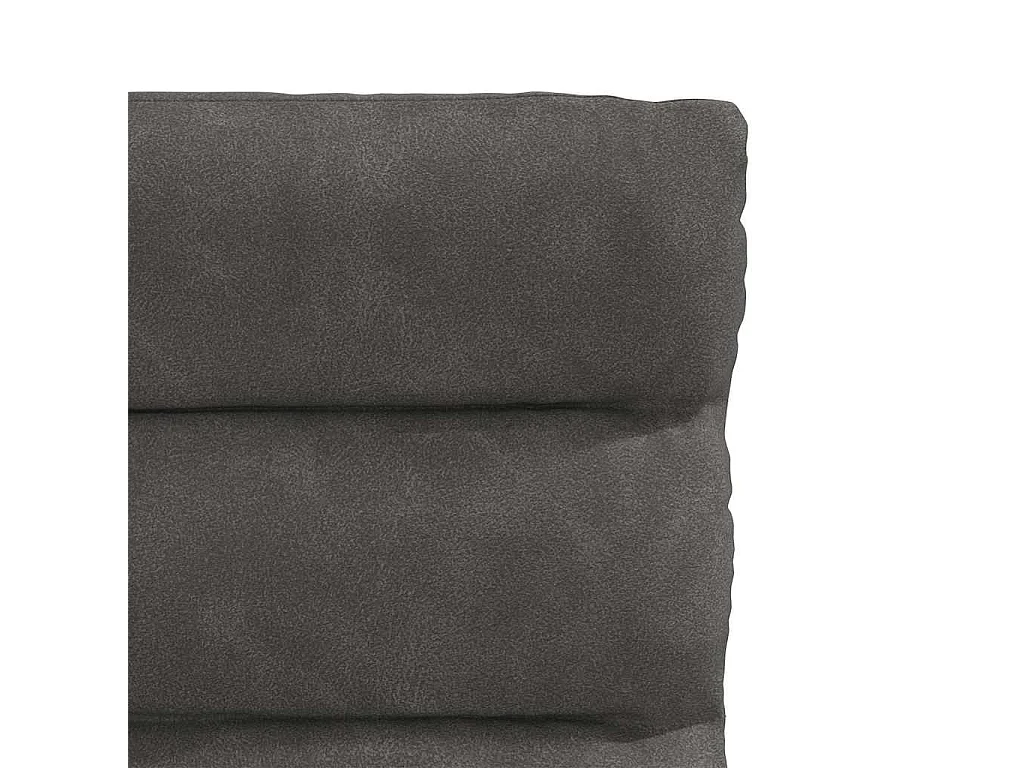 Silla de comedor de cuero sintético negra