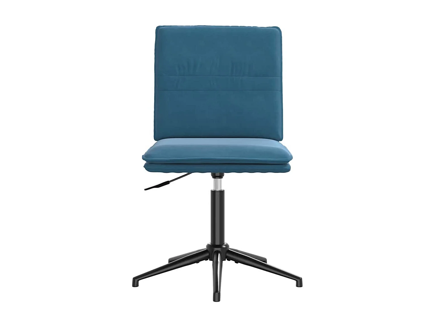 Chaise à manger Bleu Velours