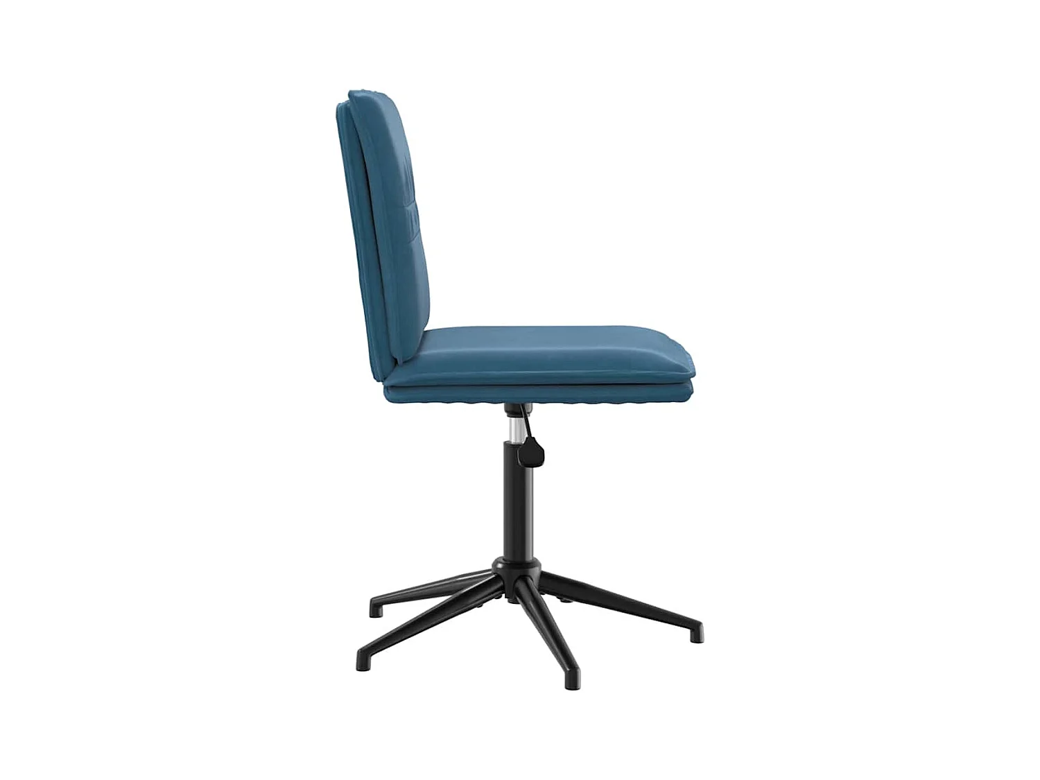 Silla de comedor terciopelo azul