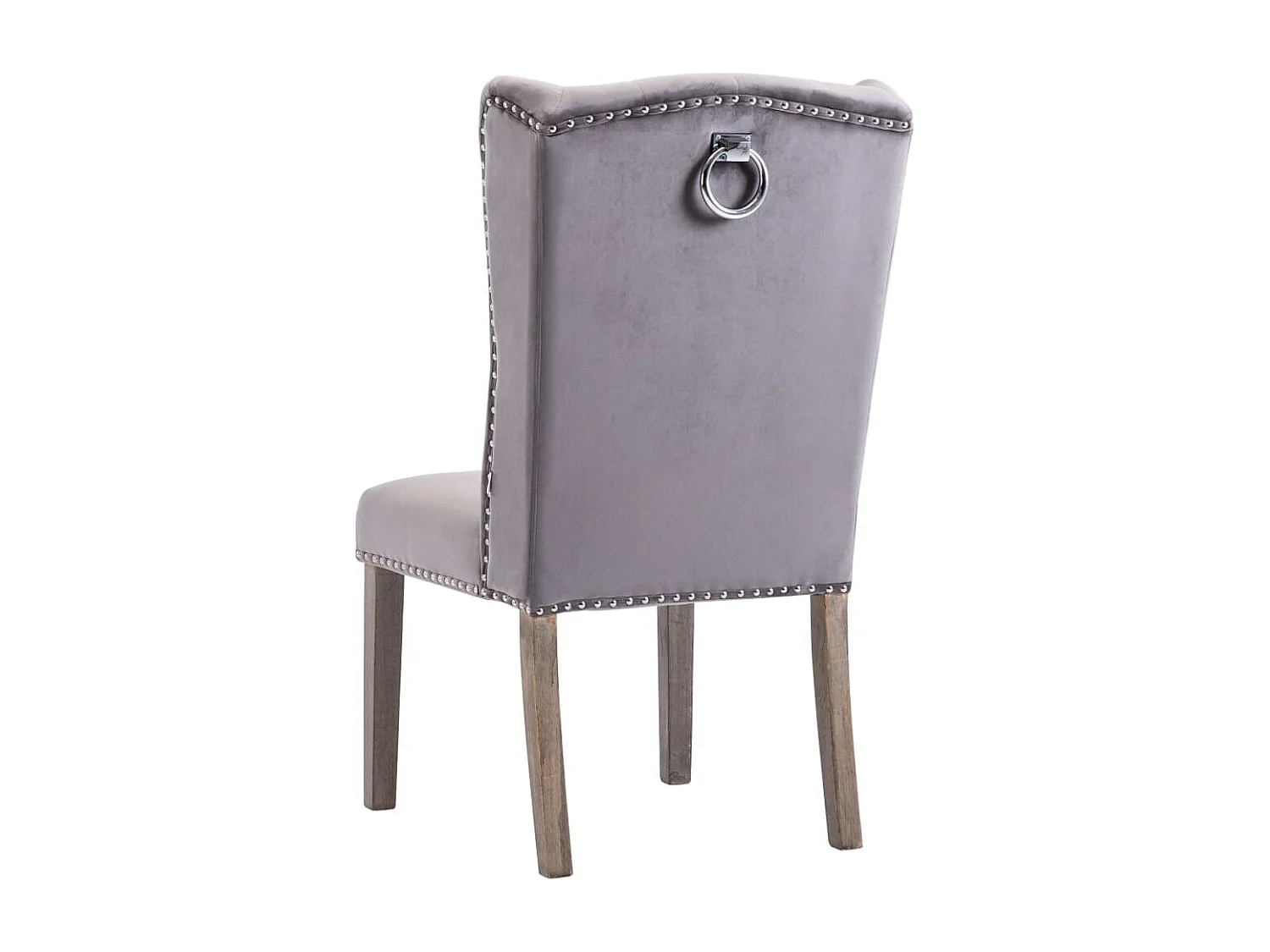 Chaise à manger Gris Velours